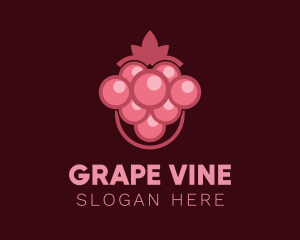 Grape - Bubblegum Grape Raisin logo design