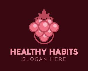 Bubblegum Grape Raisin logo design