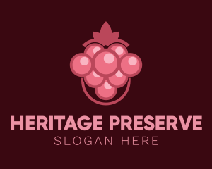 Bubblegum Grape Raisin logo design