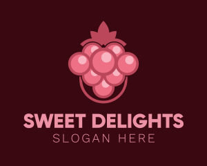 Bubblegum Grape Raisin logo design