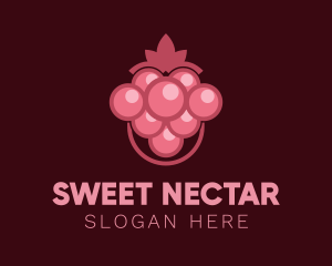 Bubblegum Grape Raisin logo design