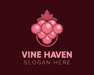 Bubblegum Grape Raisin logo design