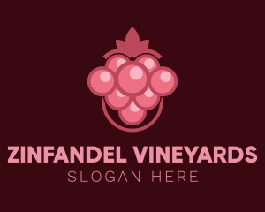 Bubblegum Grape Raisin logo design