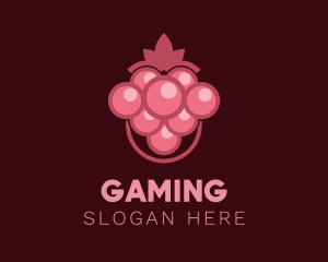 Wine - Bubblegum Grape Raisin logo design