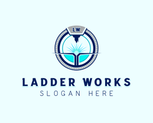 Laser Machinery Engineering logo design