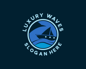 Travel Yacht Tourism logo design