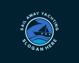 Travel Yacht Tourism logo design