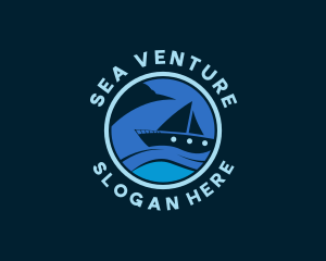 Boating - Travel Yacht Tourism logo design