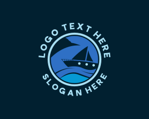 Sea - Travel Yacht Tourism logo design