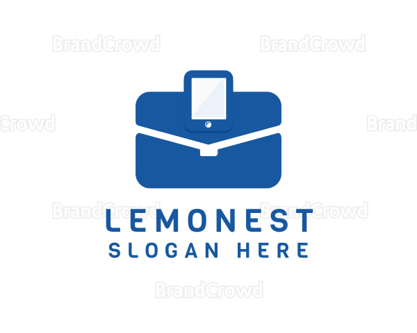 Mobile Travel Briefcase Logo