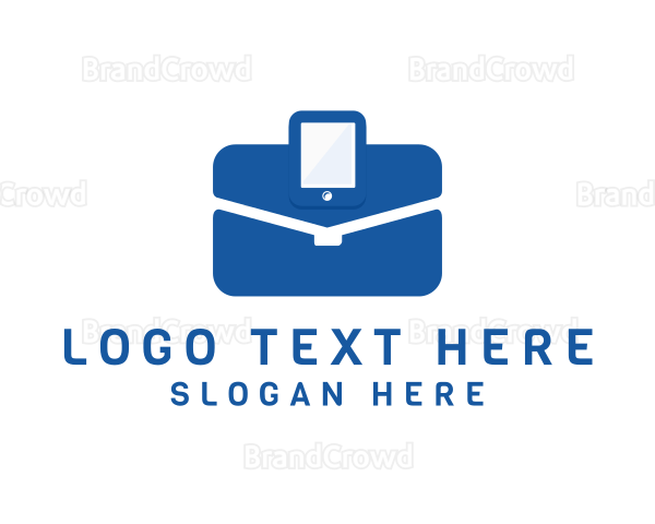 Mobile Travel Briefcase Logo