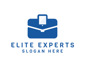 Profession - Mobile Travel Briefcase logo design