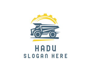 Construction - Construction Machinery Truck logo design