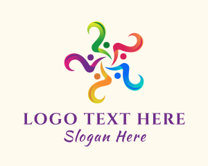 Collaboration - Social Group Forum logo design