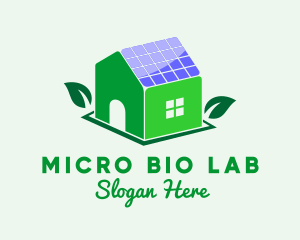 Solar Panel House logo design