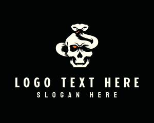 Skull Snake Venom Logo