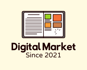 Online - Digital Online Course logo design