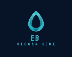 Extract - Marine Water Droplet logo design