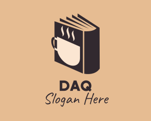 Mug - Hot Coffee Book logo design