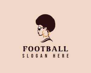 Shade - Afro Woman Beauty logo design