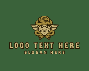 Medusa Greek Mythology  Logo