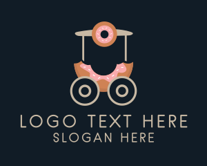 Canteen - Donut Food Cart logo design