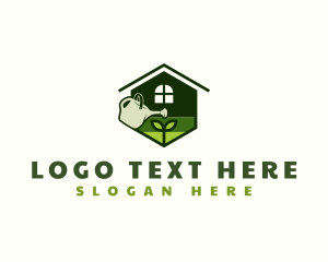 Leaves - Watering Can Landscaping logo design