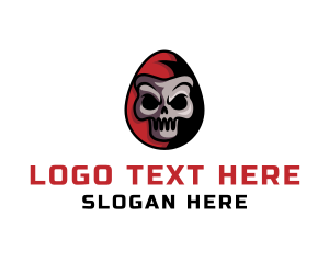 Death - Death Skull Gaming logo design