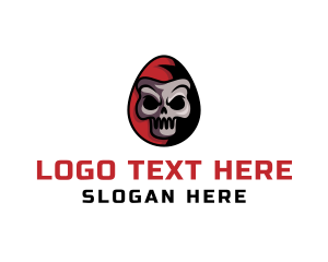 Icon - Death Skull Avatar logo design