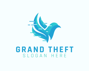 Startup - Tech Digital Bird logo design