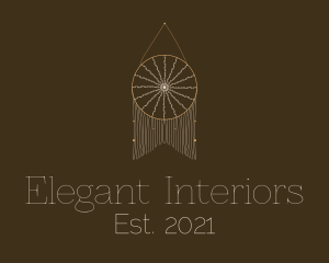 Handcrafted Dreamcatcher Decor logo design