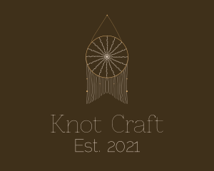 Handcrafted Dreamcatcher Decor logo design