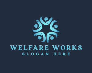 Welfare - People Community Welfare logo design