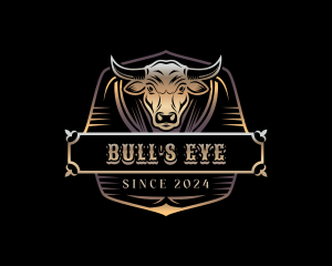 Bull Cattle Ranch logo design