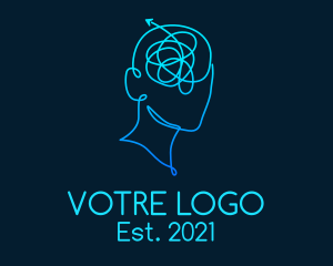 Psychology - Mental Healthcare Consultant logo design