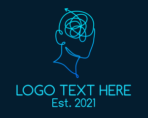 Intelligent - Mental Healthcare Consultant logo design