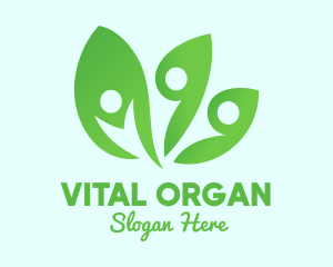 Organic Yoga Wellness  logo design