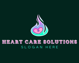 Heart Adult Bar logo design