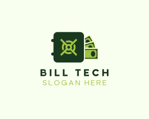 Bill - Money Cash Vault logo design