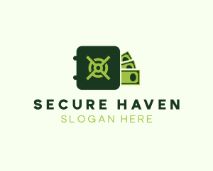 Safe - Money Cash Vault logo design