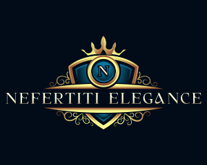 Luxury Crown Crest logo design