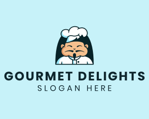 Restaurant Kitchen Chef logo design