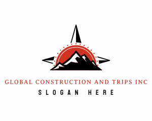Mountaineer - Mountain Climbing Navigation logo design