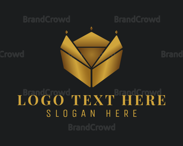 Gold Crown Box Logo