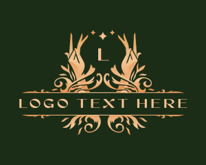 High End - Luxury Hand Beauty logo design