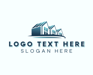 Developer - Residential Realty Roof logo design