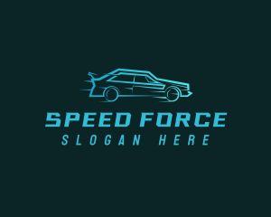 Fast Racing Car logo design