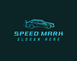 Fast Racing Car logo design