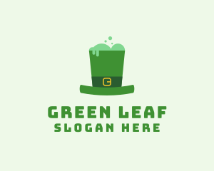 Leprechaun Top Hat  logo design