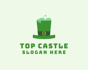 Leprechaun Top Hat  logo design